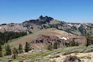 Castle Peak at Donner Summit, CA