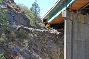 Lincoln Highway passes under I-80 near Cisco Grove, CA