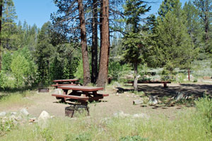 Lower little Truckee Campground, Tahoe National Forest, CA