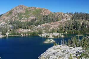 Photo of Island Lake, Grouse Ridge area, Tahoe National Forest, CA